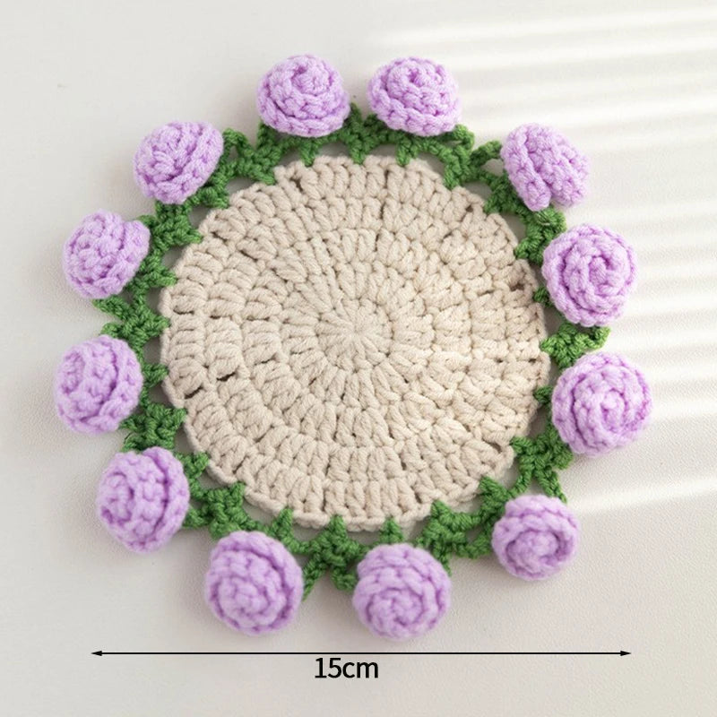 Snug Petals™️ Flower Coasters