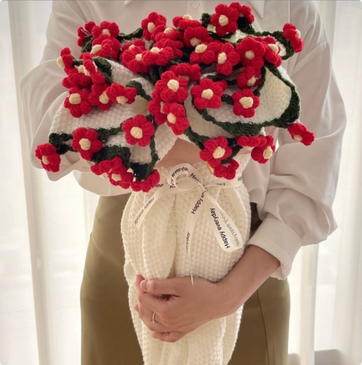 The SnugPetal™️ Crochet Blanket