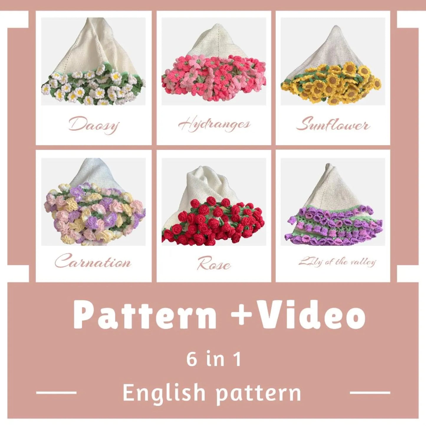 SnugPetal™️ Blanket Pattern