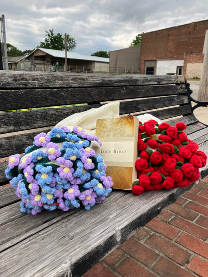 The SnugPetal™️ Crochet Blanket