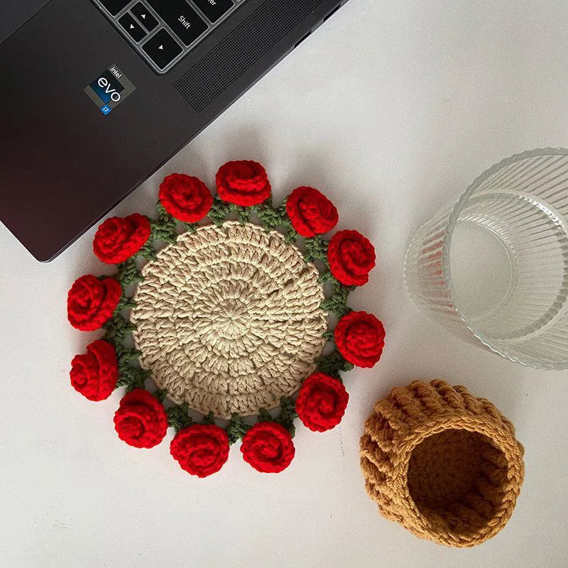 Snug Petals™️ Flower Coasters