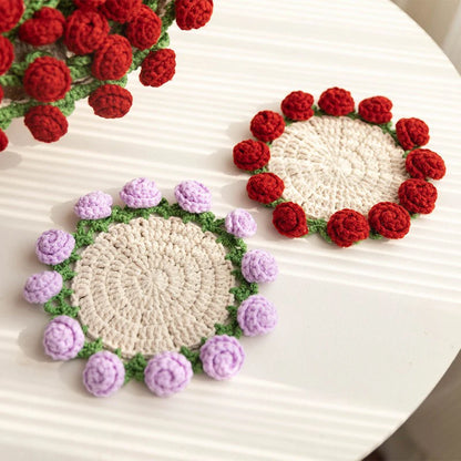 Snug Petals™️ Flower Coasters