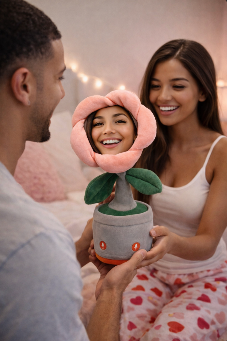 Snug Petals™ Custom Face Dancing Flower